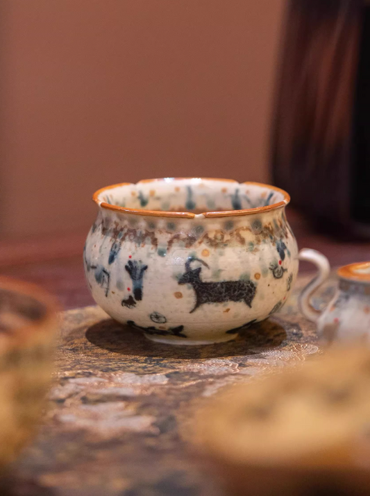 Petroglyph Money Bag Coffee Cup