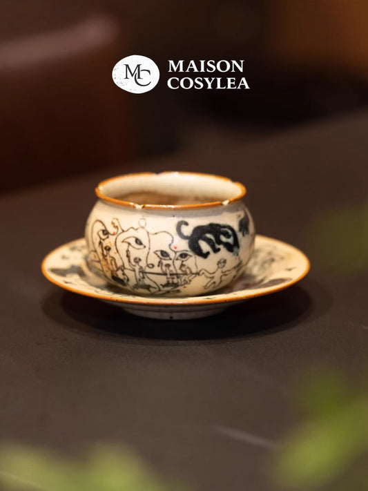 Abstract Shout Mini Figure Coffee Mug